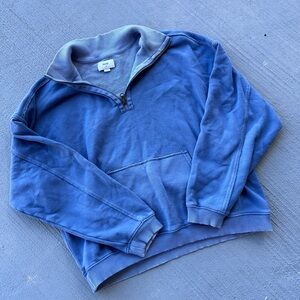 Aerie Women's Blue Zip Up Jacket